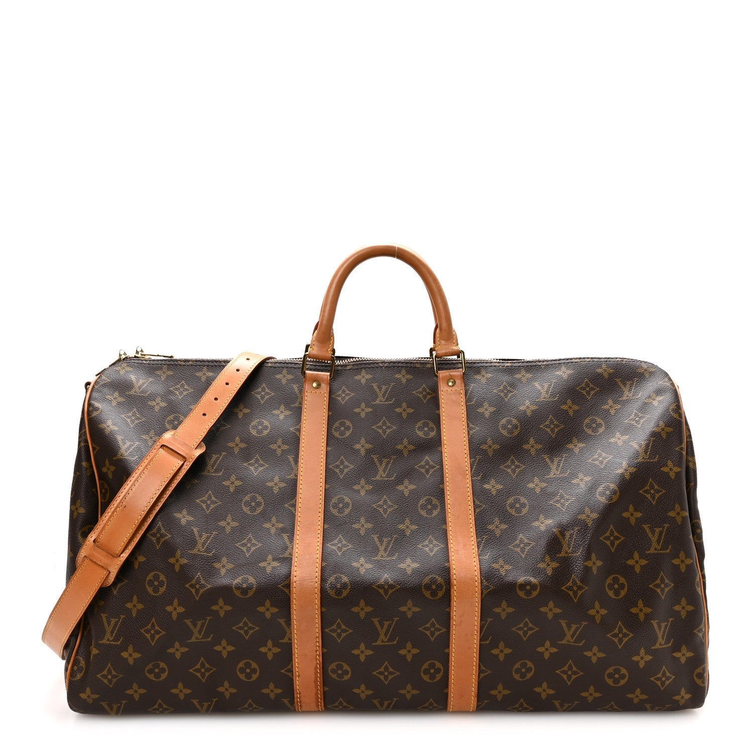 Louis Vuitton Monogram Keepall Bandouliere 55