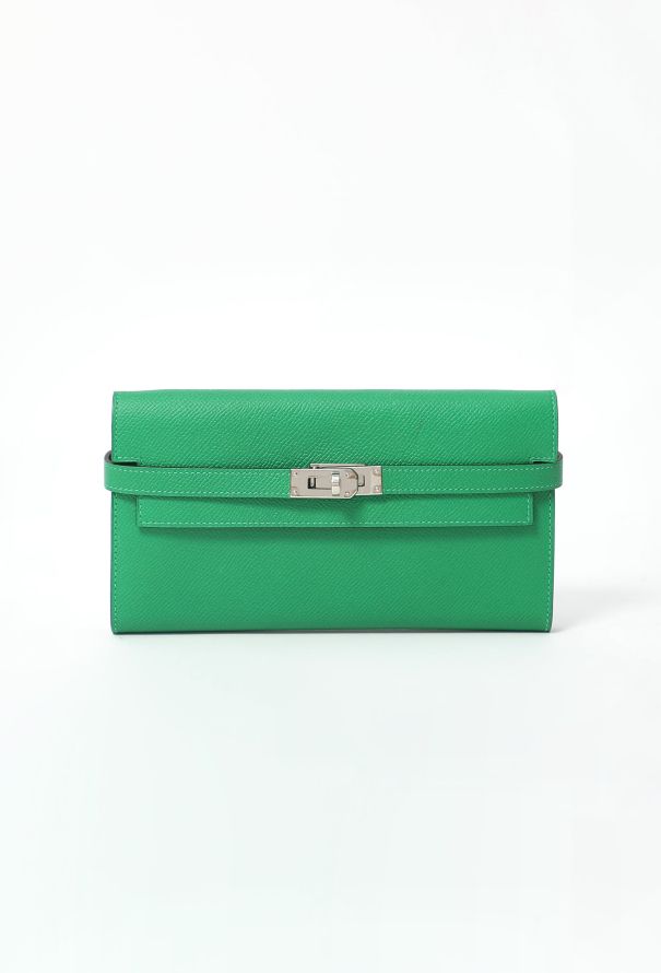 Hermes Bambou  Epsom Kelly To-Go Wallet