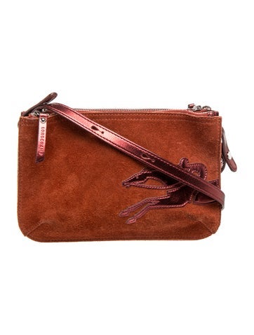 Suede Crossbody Bag