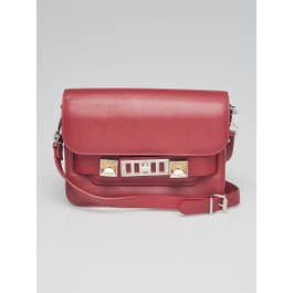 Proenza Schouler Proenza Schouler Red Leather PS11 Mini Classic Bag
