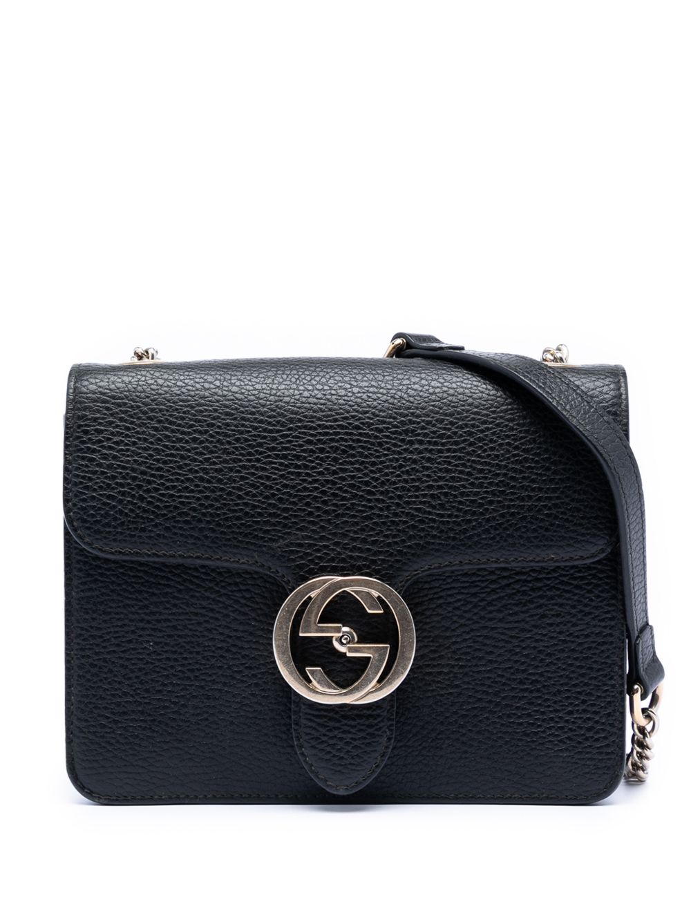 2016-2025 Small Dollar Calfskin Interlocking G crossbody bag