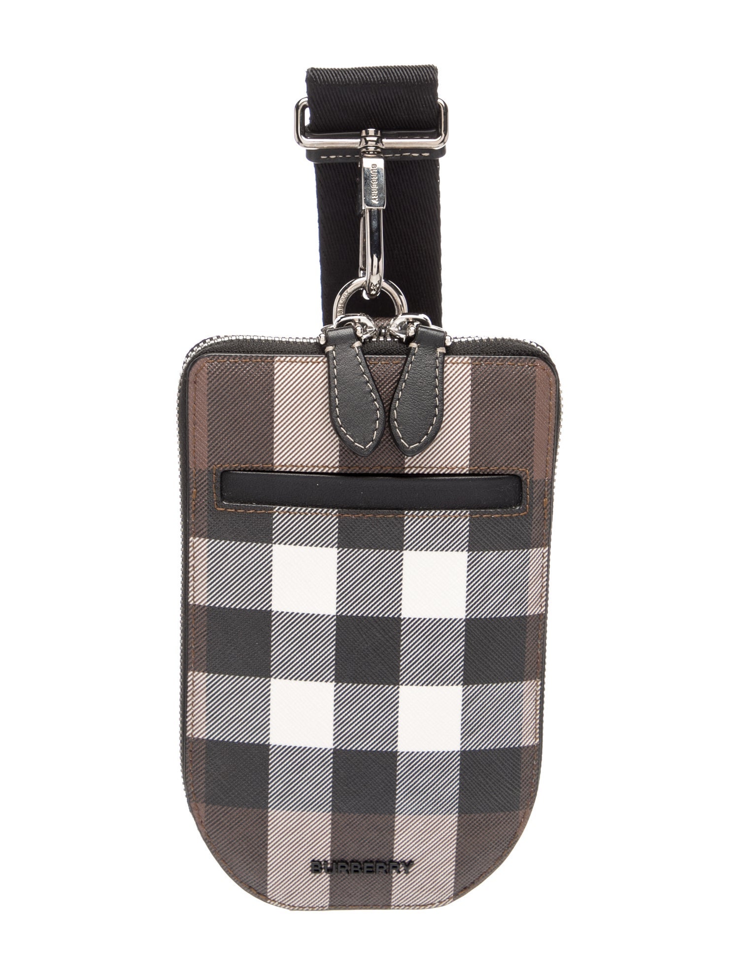 Smoked Check Minaudière