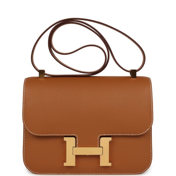 Hermes Hermes Constance 1-24 Gold Epsom Gold Hardware