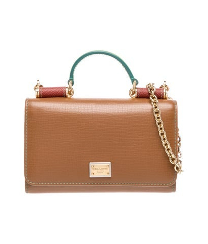 Dolce & Gabbana Gabbana Leather Top Handle Bag