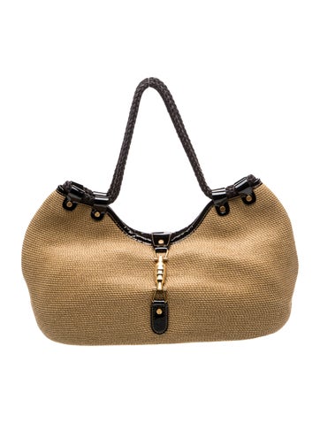 Raffia Shoulder Bag