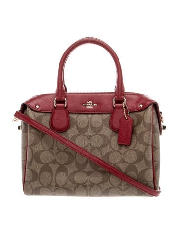 Coach House Check Top Handle Bag