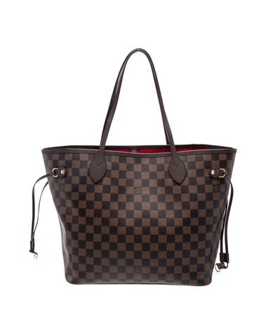 Damier Ebene Neverfull w/Pouch MM