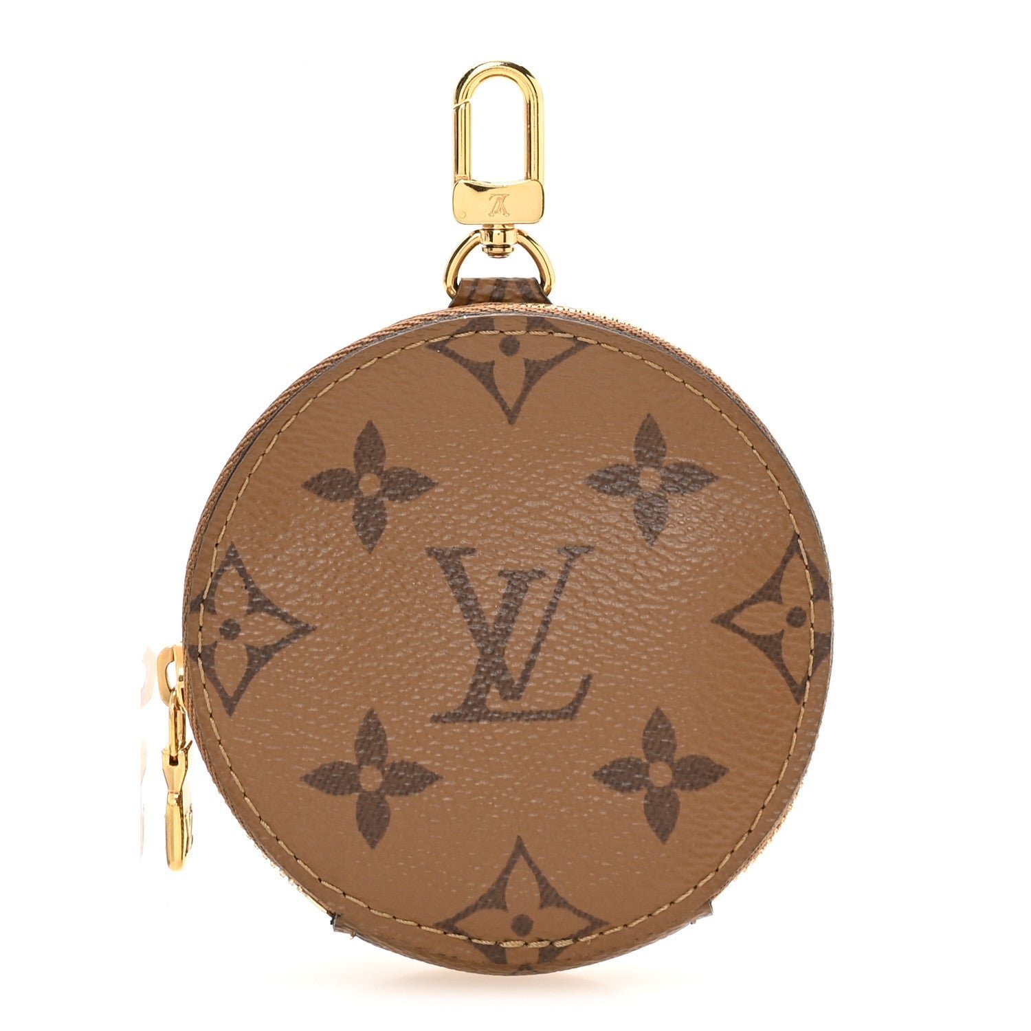 Louis Vuitton Reverse Monogram Bandouliere Round Coin Purse