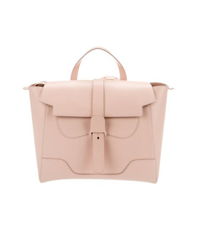 Senreve Leather Top Handle Bag