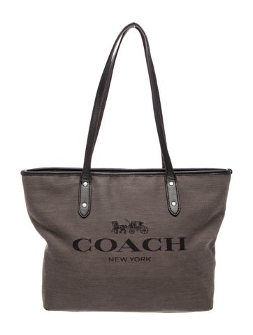Coach Canvas Tote
