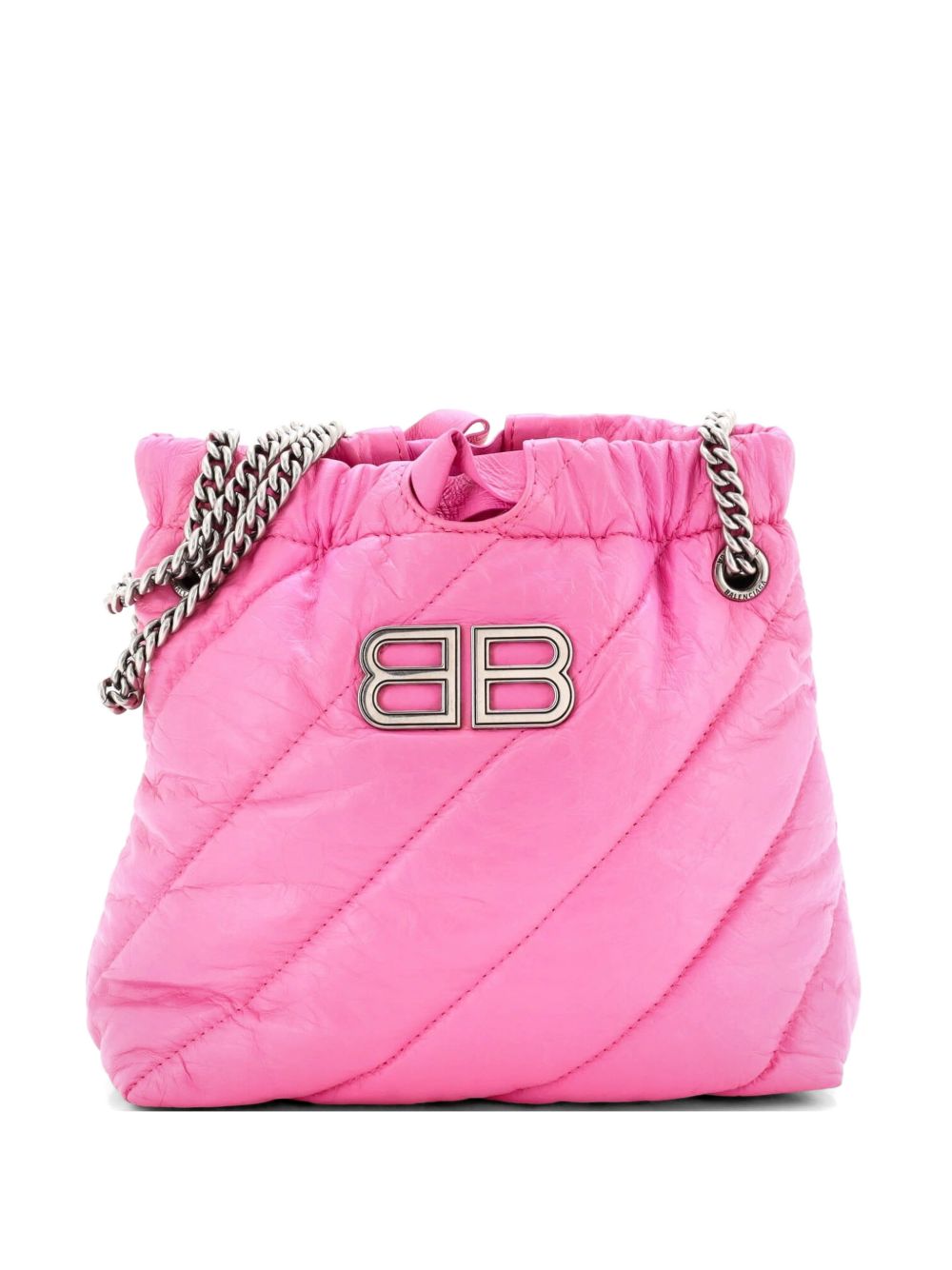 Crush Chain Quilted Crushed Calfskin XS tote bag