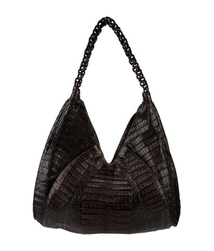 Nancy Gonzalez Gonzalez Crocodile Shoulder Bag