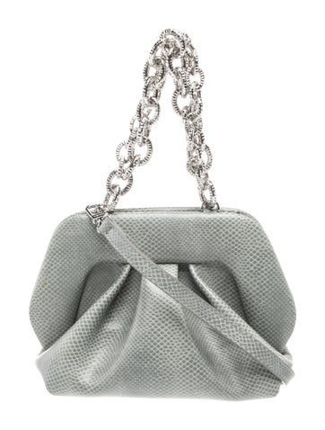 Themoire Leather Shoulder Bag w/ Tags
