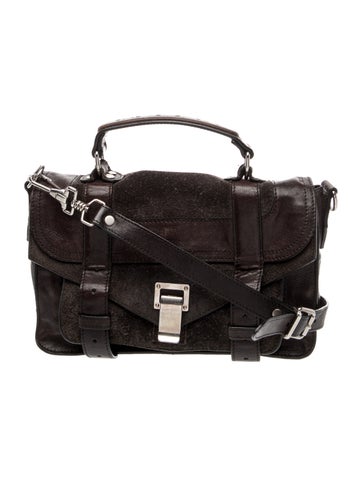 Leather Top Handle Bag