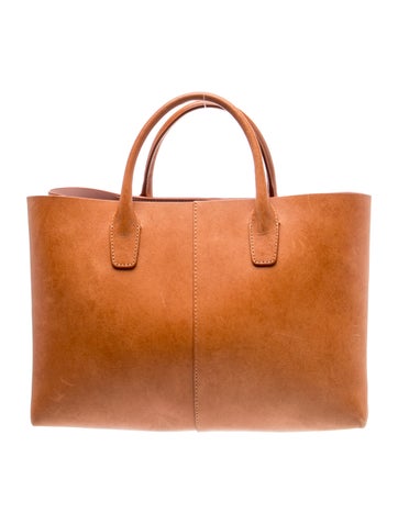 Leather Top Handle Bag