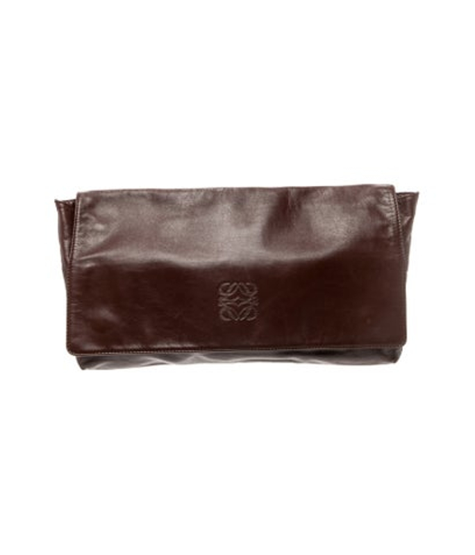 Loewe Leather Clutch Vintage