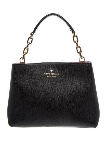 Leather Top Handle Bag