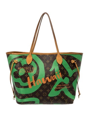 LV Monogram Tahitienne Hawaii Neverfull MM