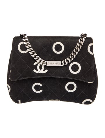 Coco Letters Flap Bag