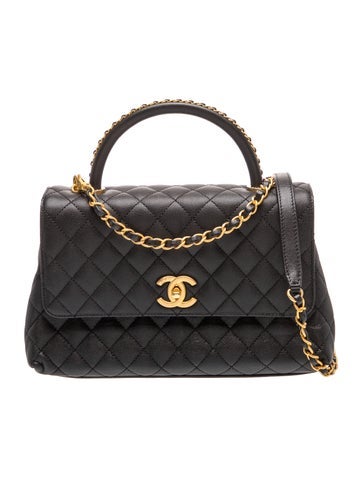 Small Chain Around Coco Handle Bag