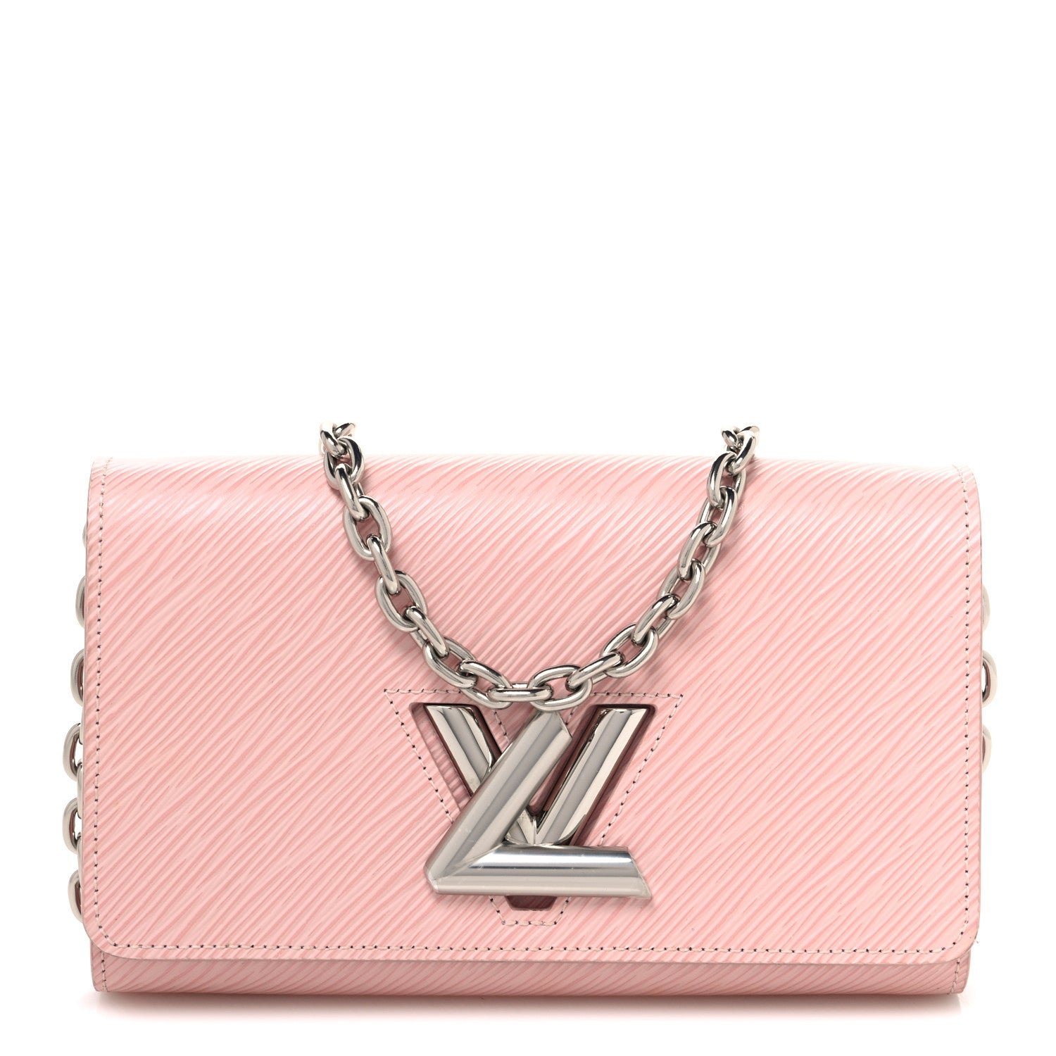 Louis Vuitton Epi Twist Chain Wallet Rose Ballerine