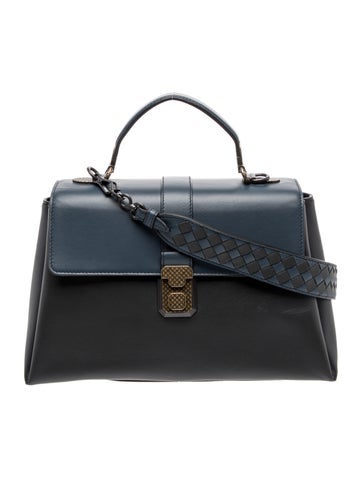 Bottega Veneta Leather Top Handle Bag
