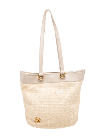 Raffia Tote Vintage