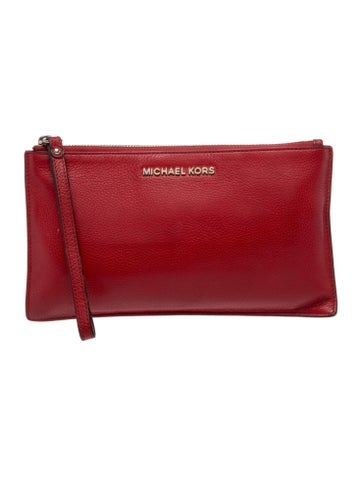 Michael Kors Leather Clutch