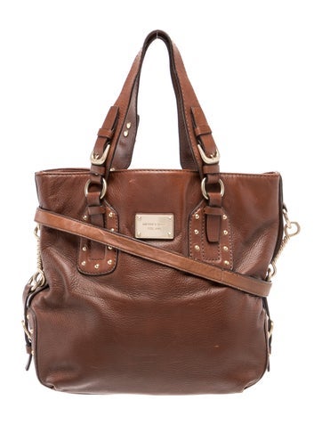 Leather Top Handle Bag