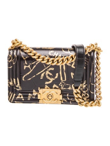 Paris-New York Small Graffiti Boy Bag