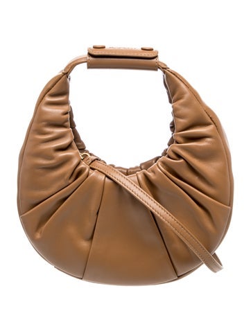 Staud Leather Top Handle Bag
