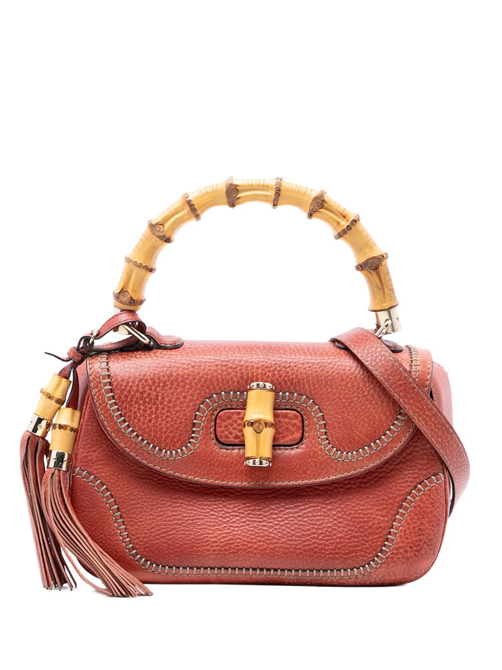 2016-2026 Medium Leather New Bamboo satchel
