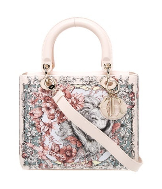 Dior Dior Leather Lady Dior Medium