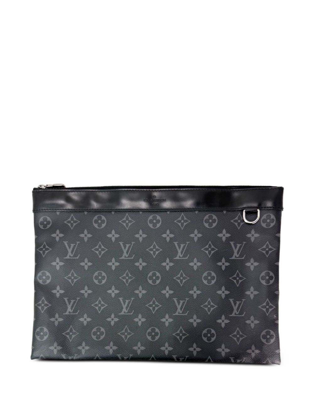 GM Discovery monogram zipper pochette clutch