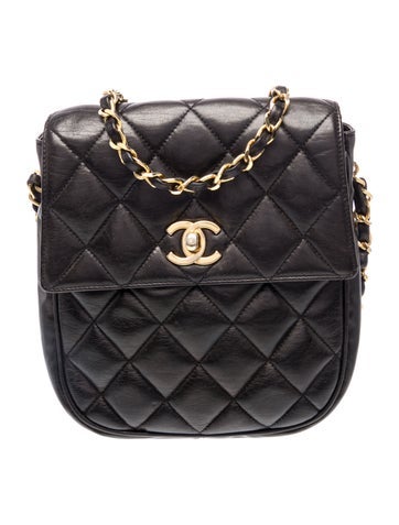 CC Quilted Flap Bag