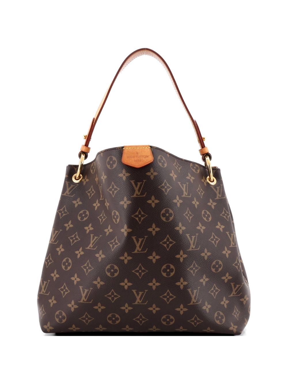 Graceful Handbag Monogram Canvas PM hobo bag