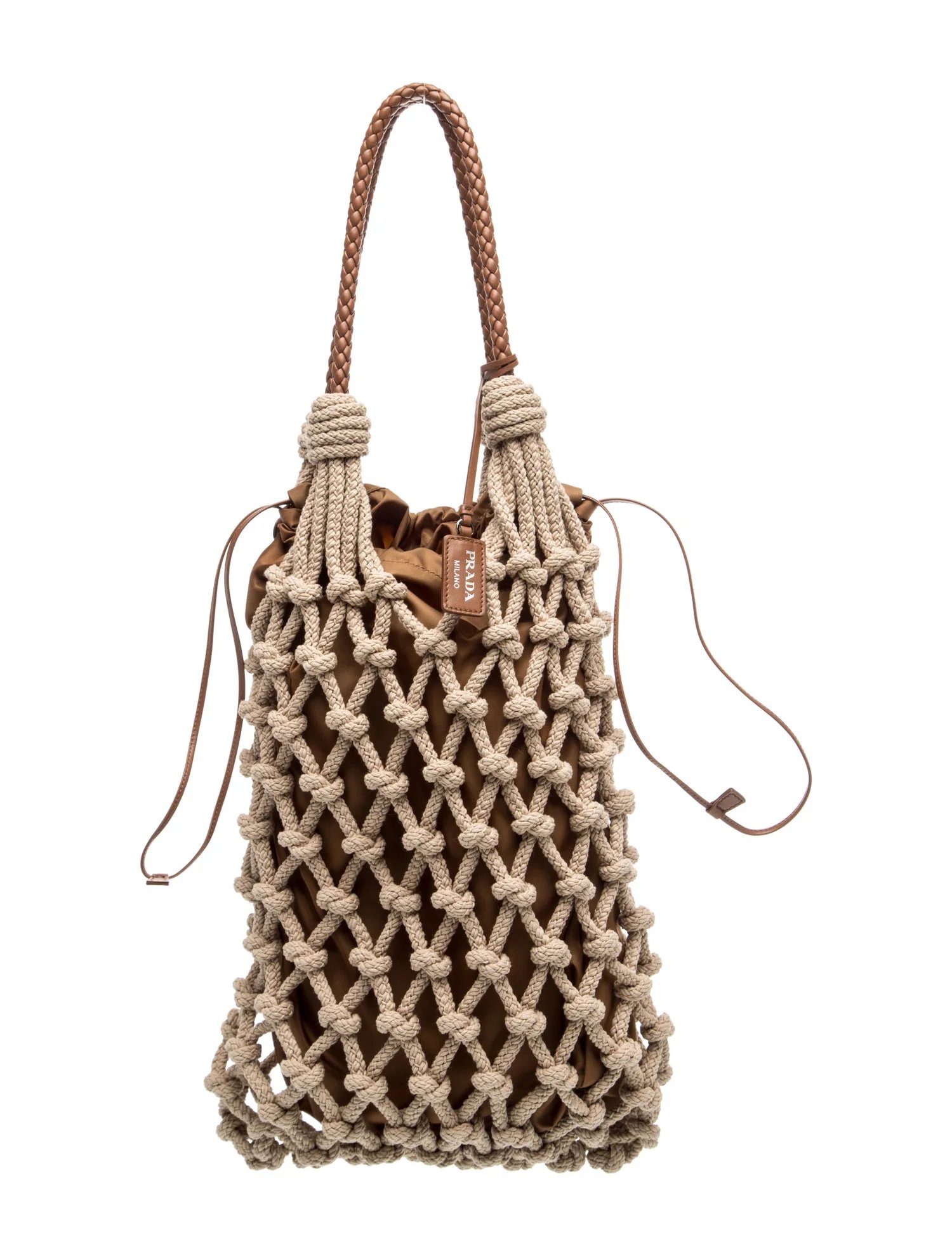 Leather Macrame Noue Medium
