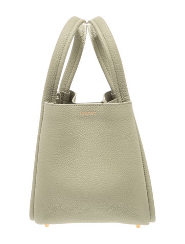 Leather Top Handle Bag
