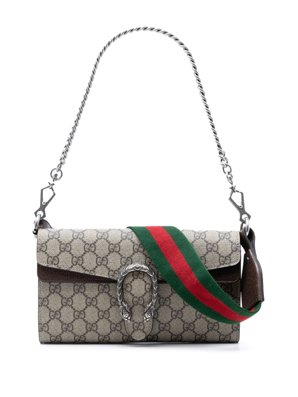2016-2026 Small GG Supreme East West Dionysus Flap Bag satchel