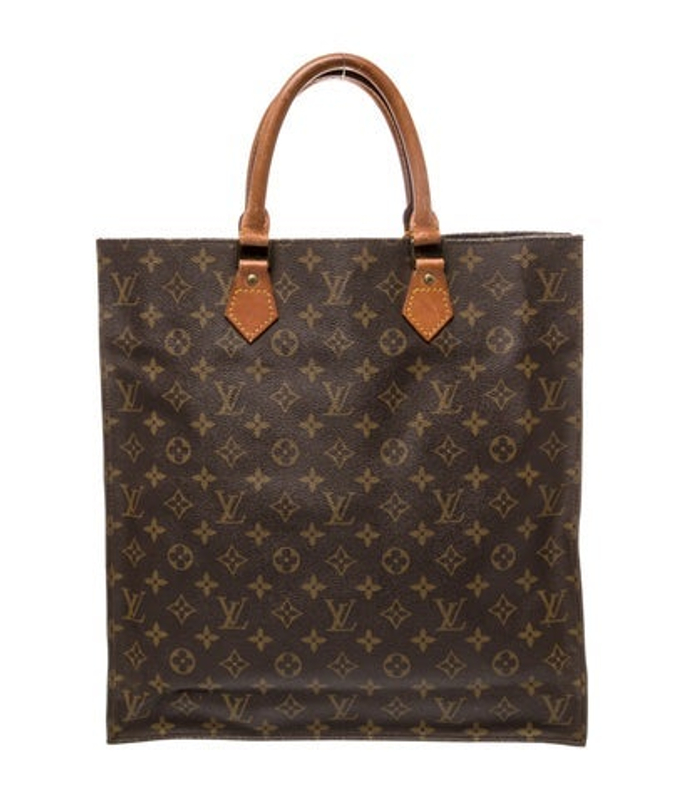 Louis Vuitton Vuitton Lv Monogram Sac Plat Vintage