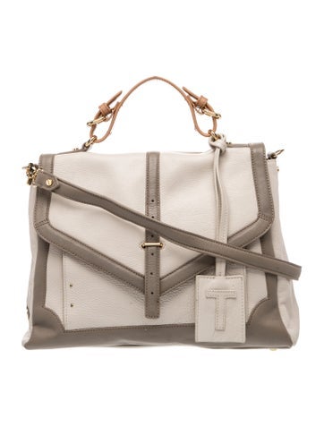 Leather Top Handle Bag