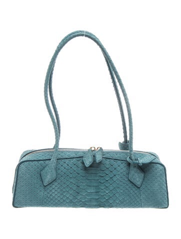 Alaia Snakeskin Le Teckel Medium
