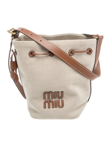 Canvas Bucket Bag