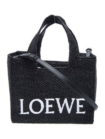 Loewe Raffia Font Tote 2024 w/ Tags