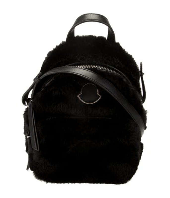 Moncler Faux Fur Backpack
