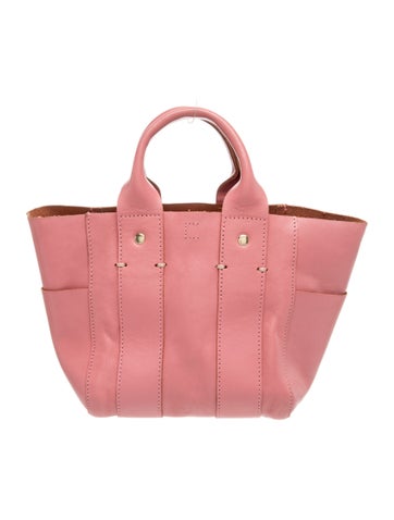Leather Top Handle Bag