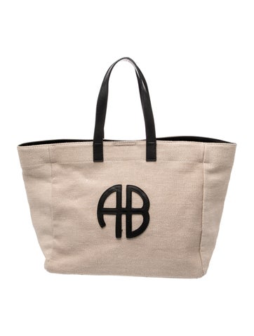 Anine Bing Canvas Tote