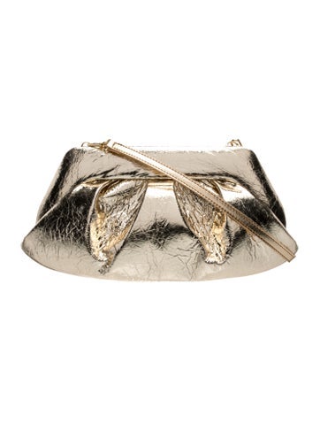 Themoire Leather Shoulder Bag