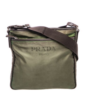 Saffiano Leather Messenger Bag