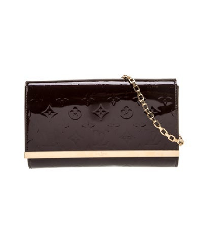 Louis Vuitton Vuitton Monogram Vernis Ana Clutch Bag